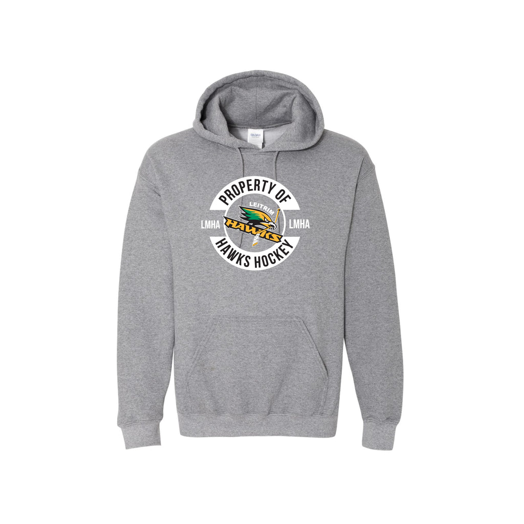 LEITRIM HAWKS - Cotton Hoodie (Property of)