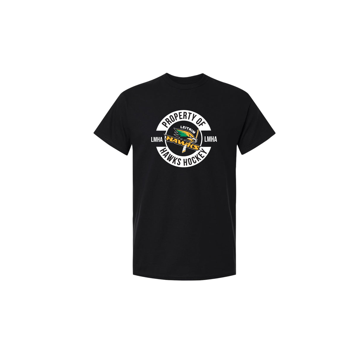 LEITRIM HAWKS - Cotton Tee (Property of)