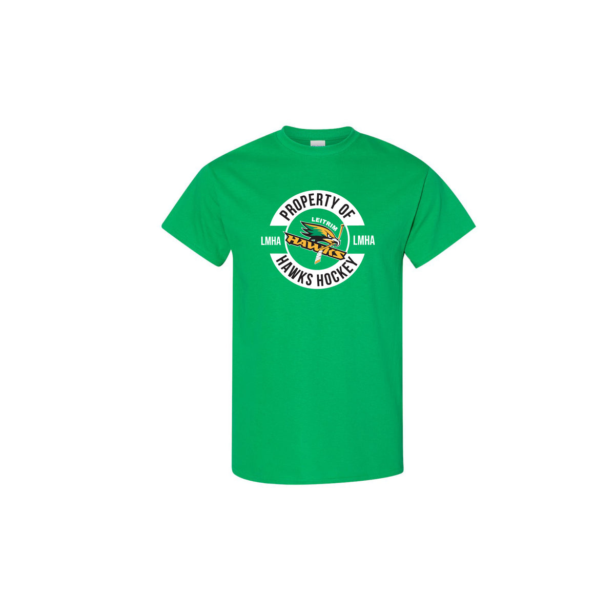 LEITRIM HAWKS - Cotton Tee (Property of)