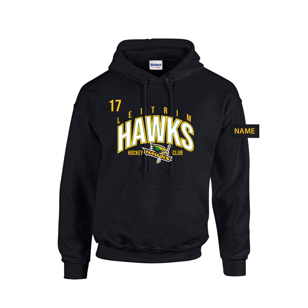 LEITRIM HAWKS - *NEW* Cotton Hoodie (Locker Room)