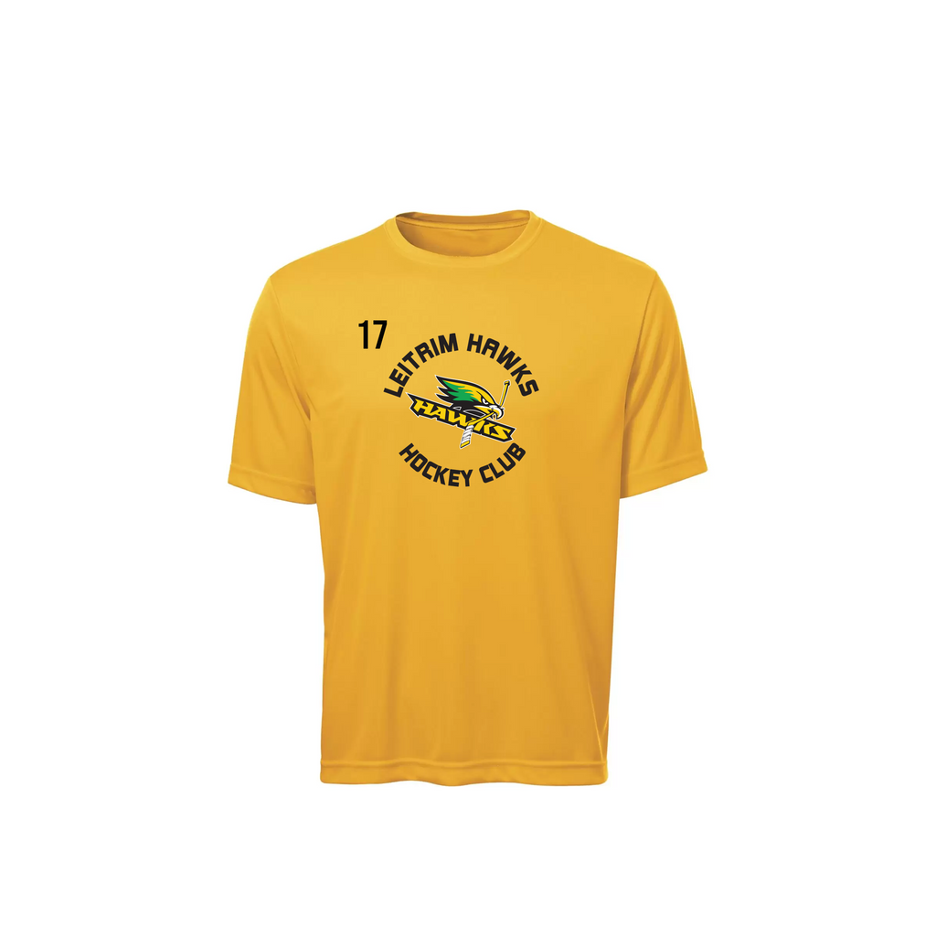 LEITRIM HAWKS - *NEW* Dri-FIT Short Sleeve Shirt (Centre Ice)
