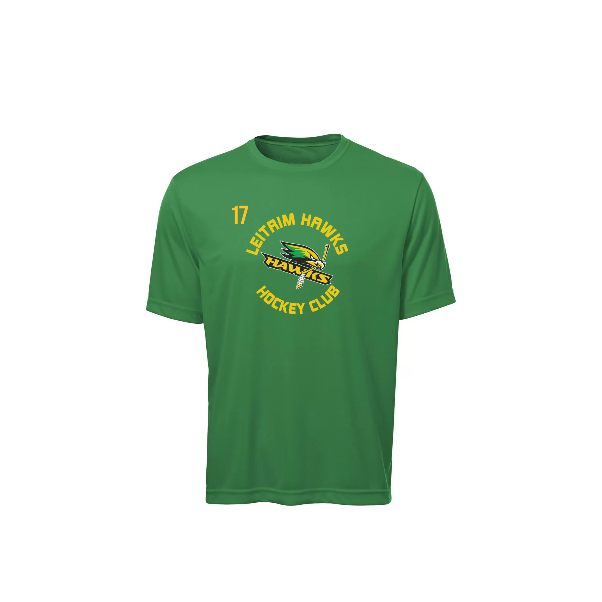 LEITRIM HAWKS - *NEW* Dri-FIT Short Sleeve Shirt (Centre Ice)