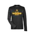 LEITRIM HAWKS - Dri-FIT Long Sleeve Shirt (Wordmark Logo) black