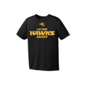 LEITRIM HAWKS - Dri-fit T-Shirt (Wordmark Logo) black