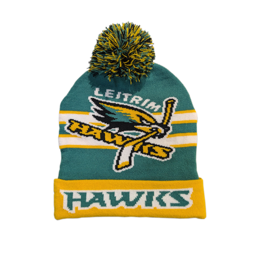 LEITRIM HAWKS - Fully Knit Toque