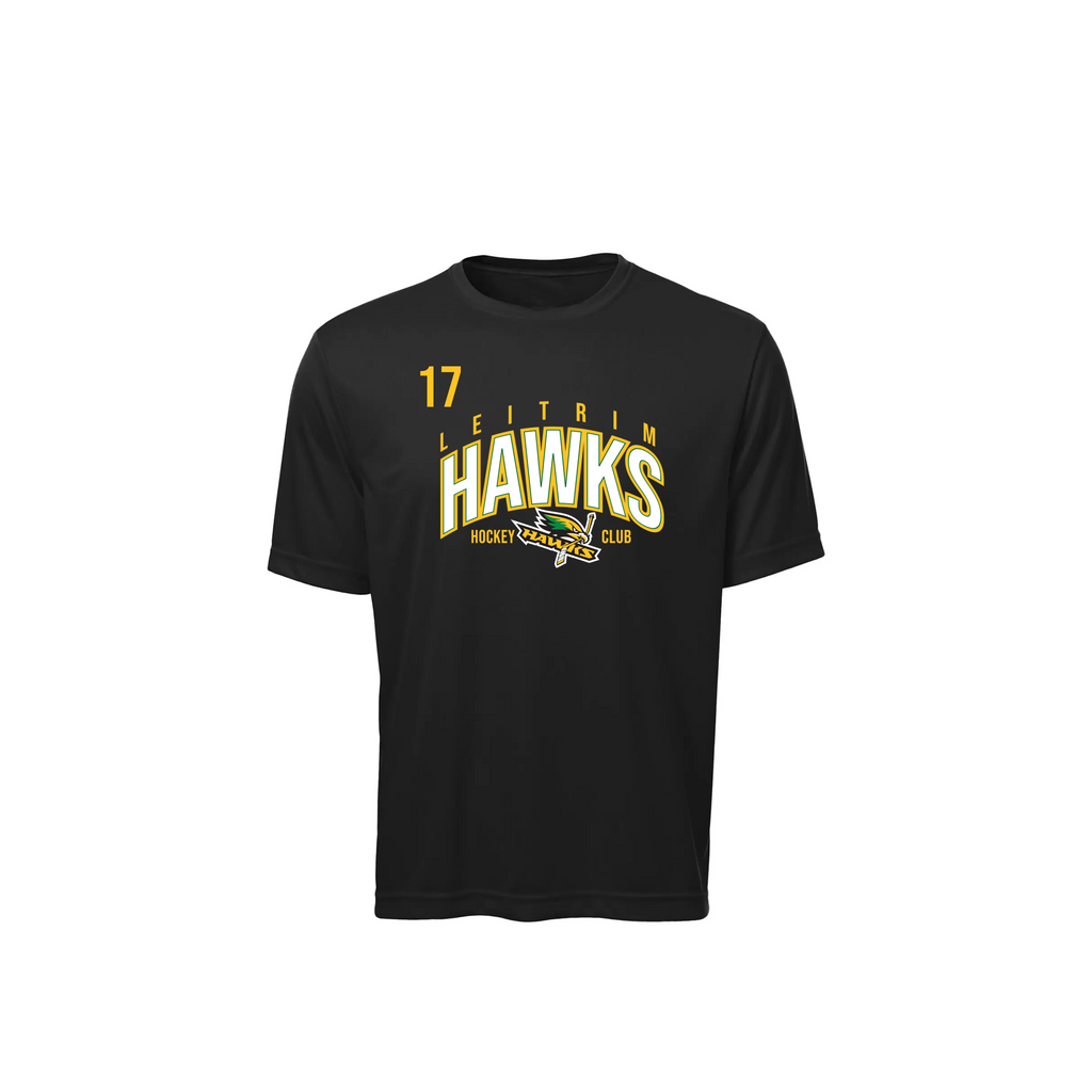LEITRIM HAWKS - *NEW* Dri-FIT Short Sleeve Shirt (Locker Room)