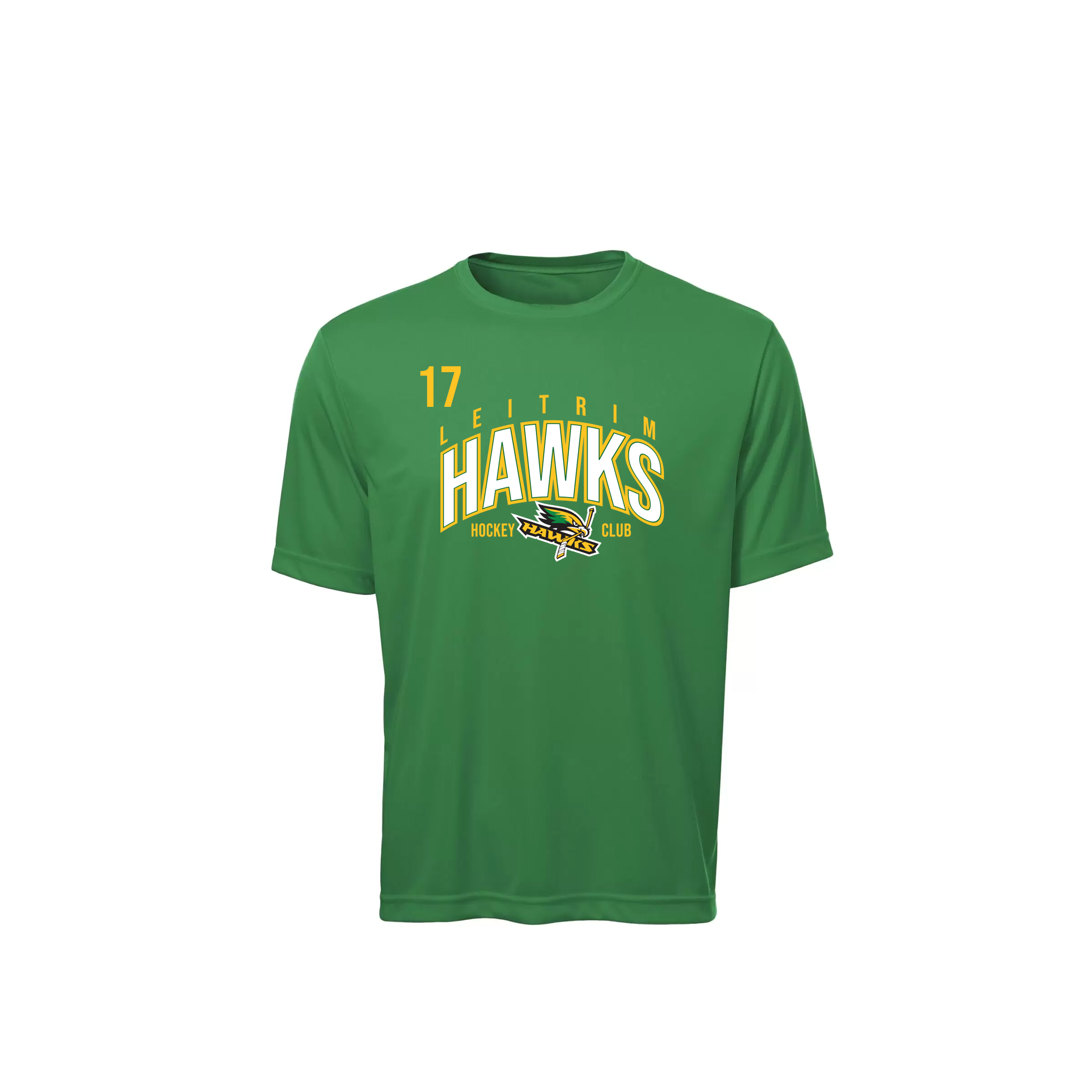 LEITRIM HAWKS - *NEW* Dri-FIT Short Sleeve Shirt (Locker Room)