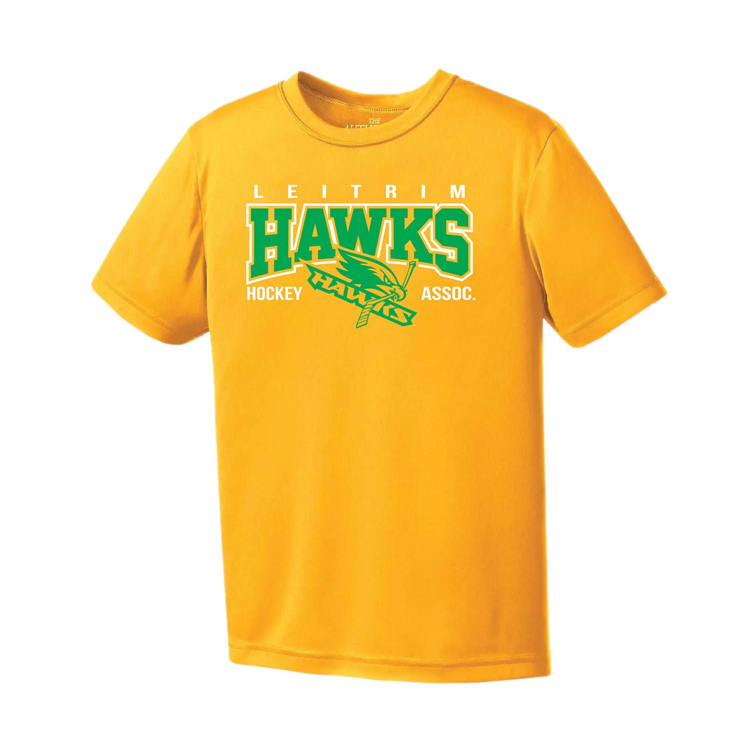 LEITRIM HAWKS - Pro Player Dri-FIT T-Shirt gold
