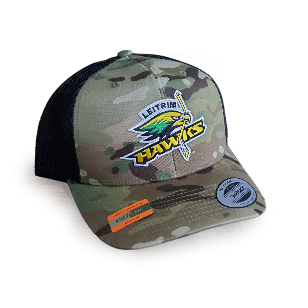 LEITRIM HAWKS - Snapback Baseball Cap (FULL LOGO)
