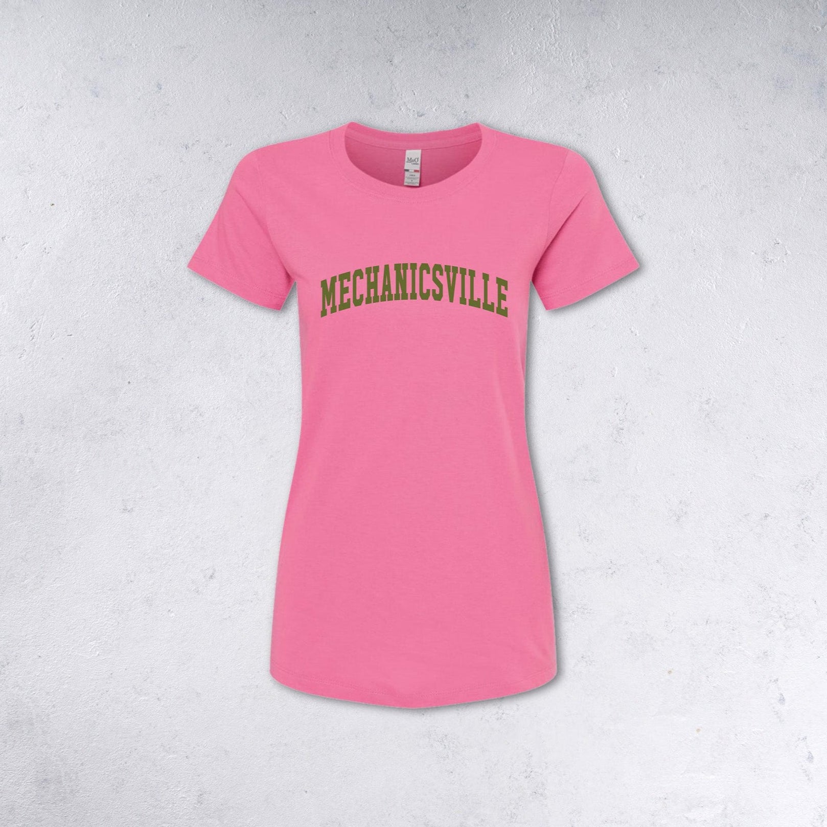 MECHANICSVILLE - T-shirt (Women's & Men's) - pink