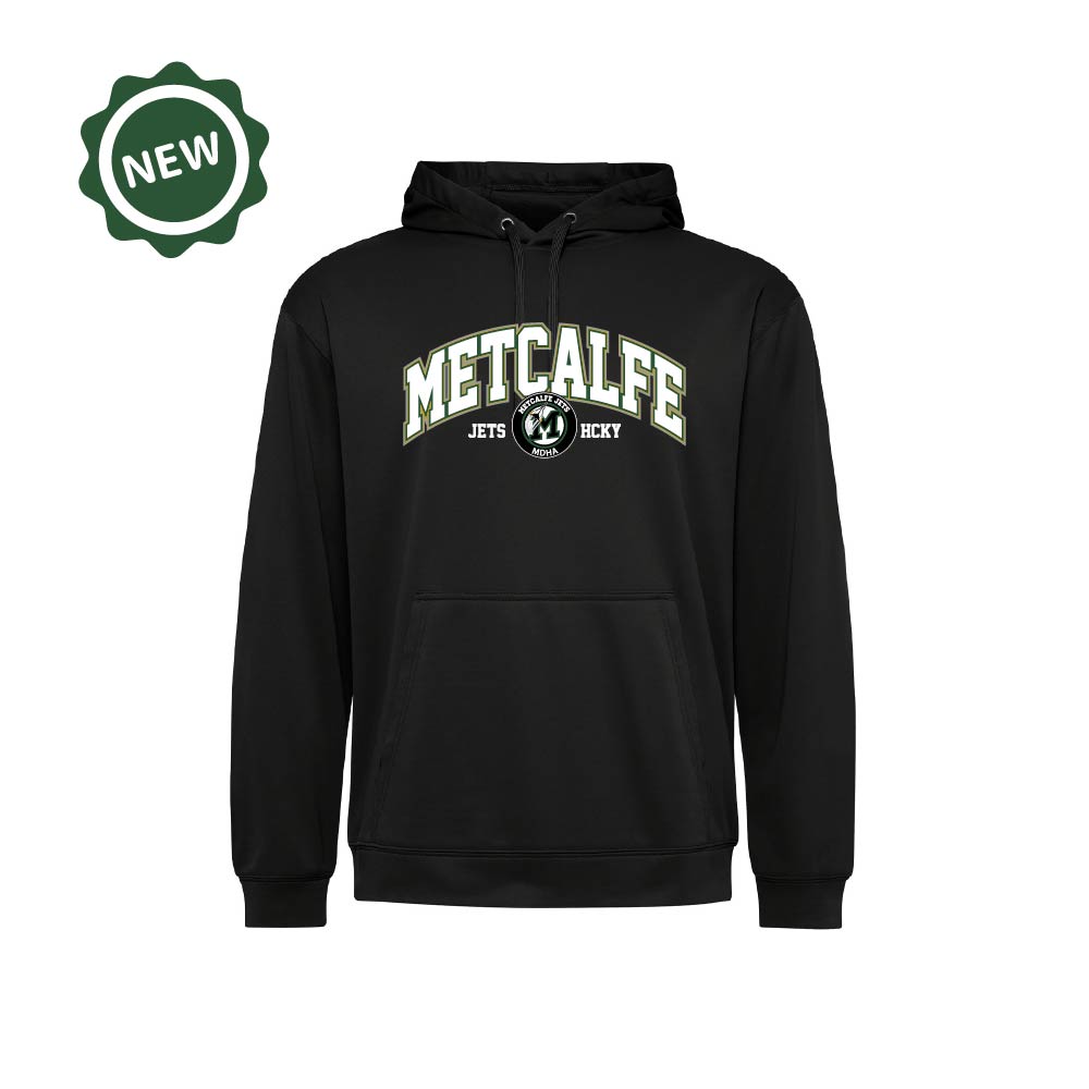 METCALFE JETS - Performance Hoodie (Locker Room)