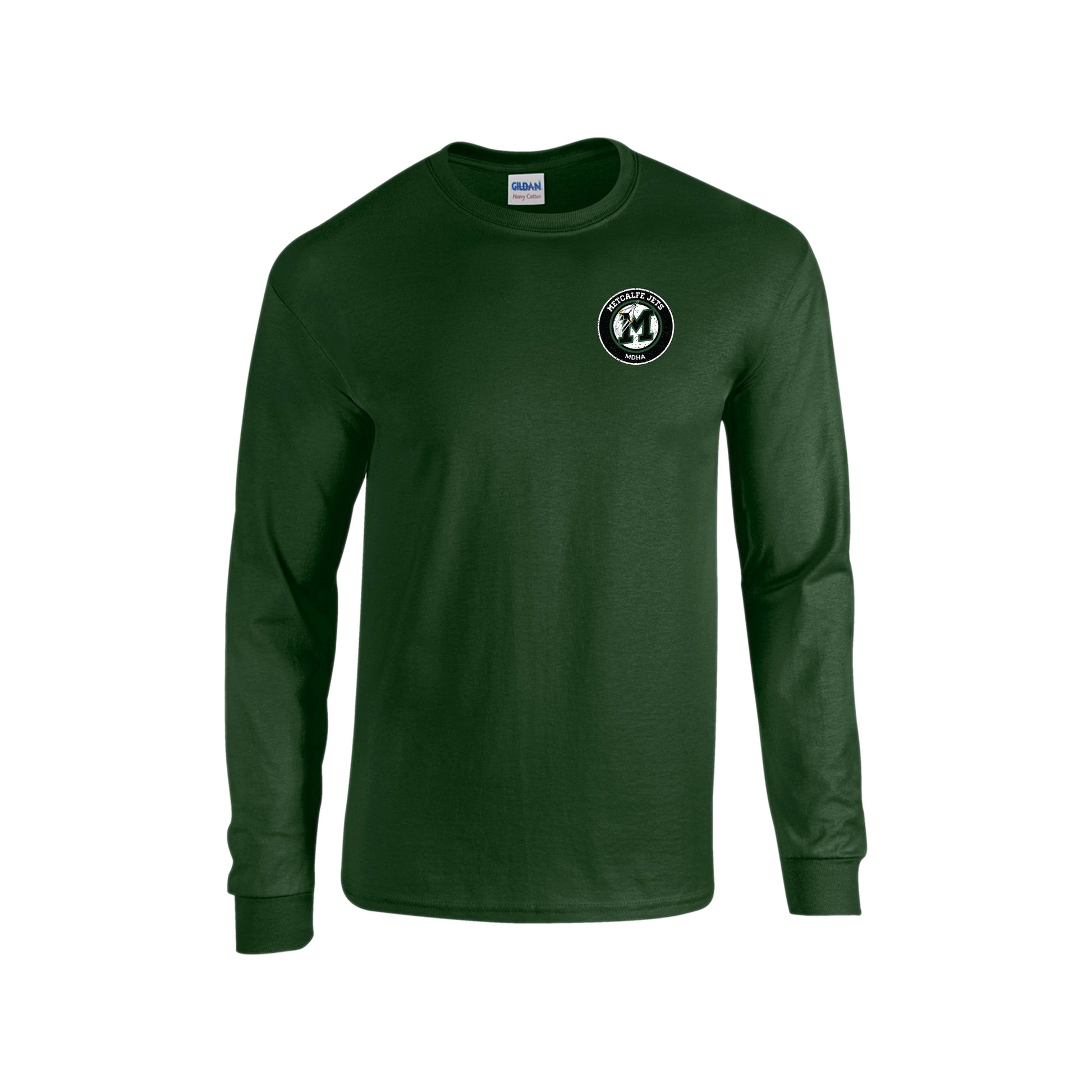 METCALFE JETS - Long Sleeve Cotton Tee
