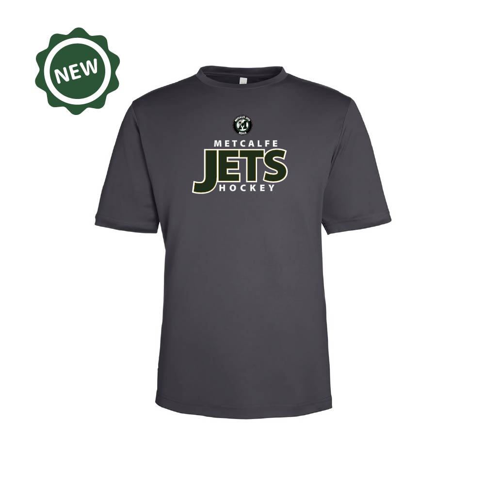 METCALFE JETS - Short Sleeve Performance T-Shirt (Power Play)