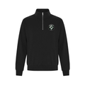 METCALFE JETS - Black 1/4 Zip Sweater