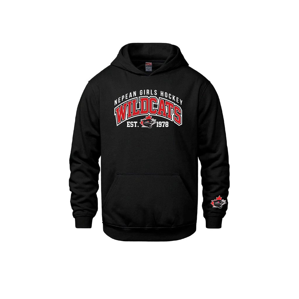 NEPEAN WILDCATS - Cotton Hoodie with Pocket (Locker Room)