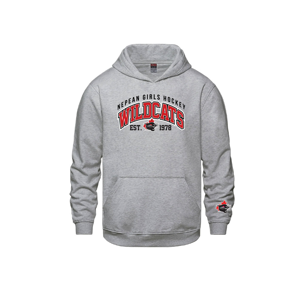 NEPEAN WILDCATS - Cotton Hoodie with Pocket (Locker Room)