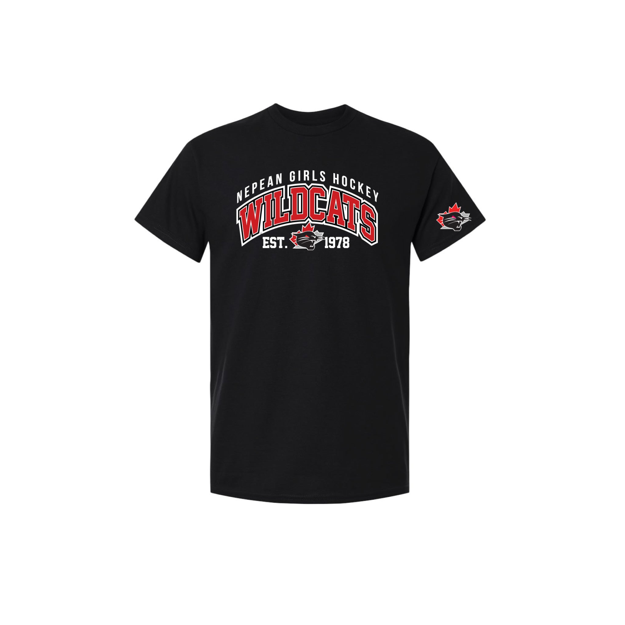 NEPEAN WILDCATS - Short Sleeve Cotton Tee (Locker Room)