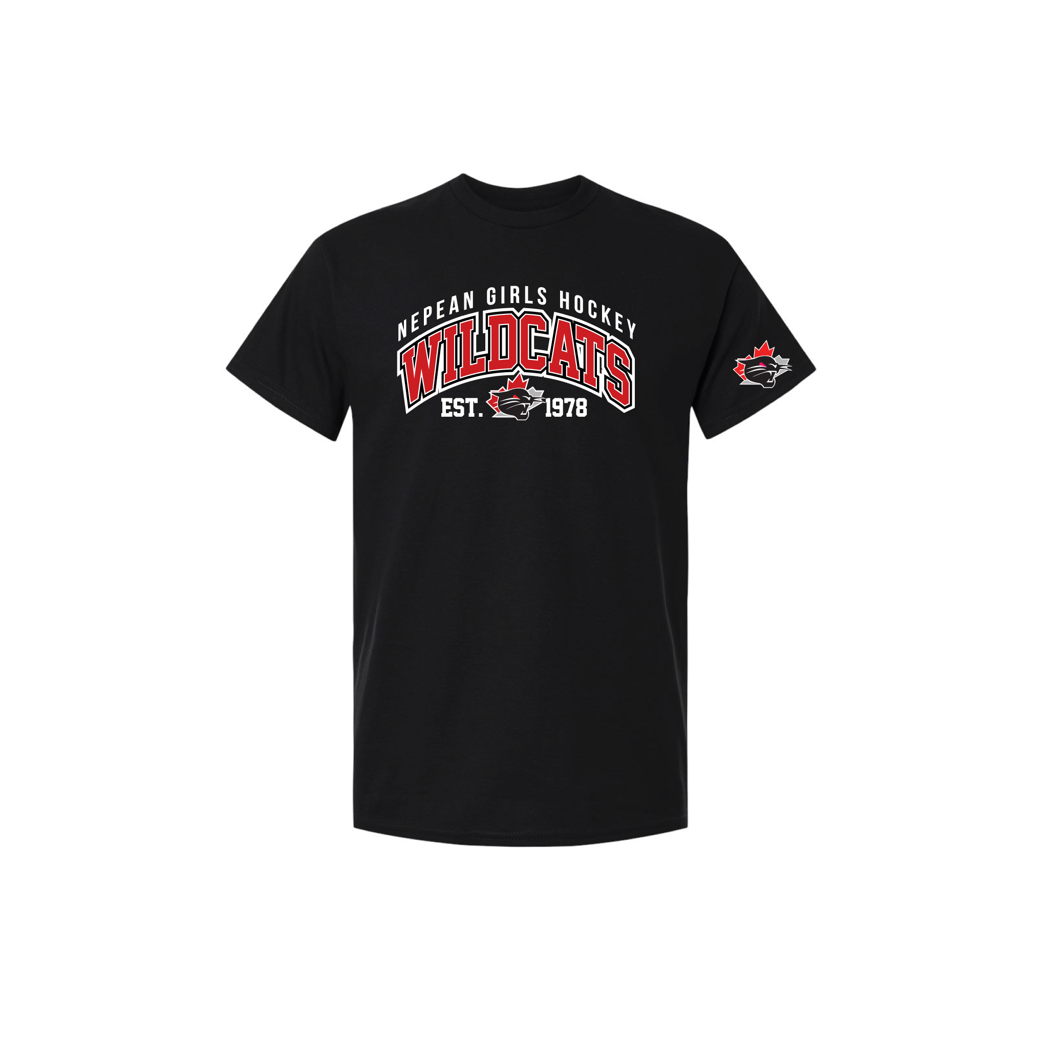 NEPEAN WILDCATS - Short Sleeve Cotton Tee (Locker Room)
