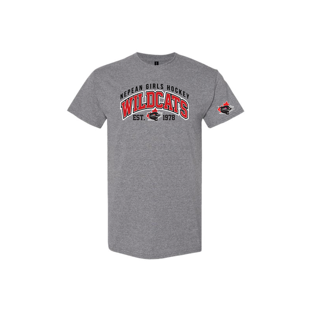NEPEAN WILDCATS - Short Sleeve Cotton Tee (Locker Room)