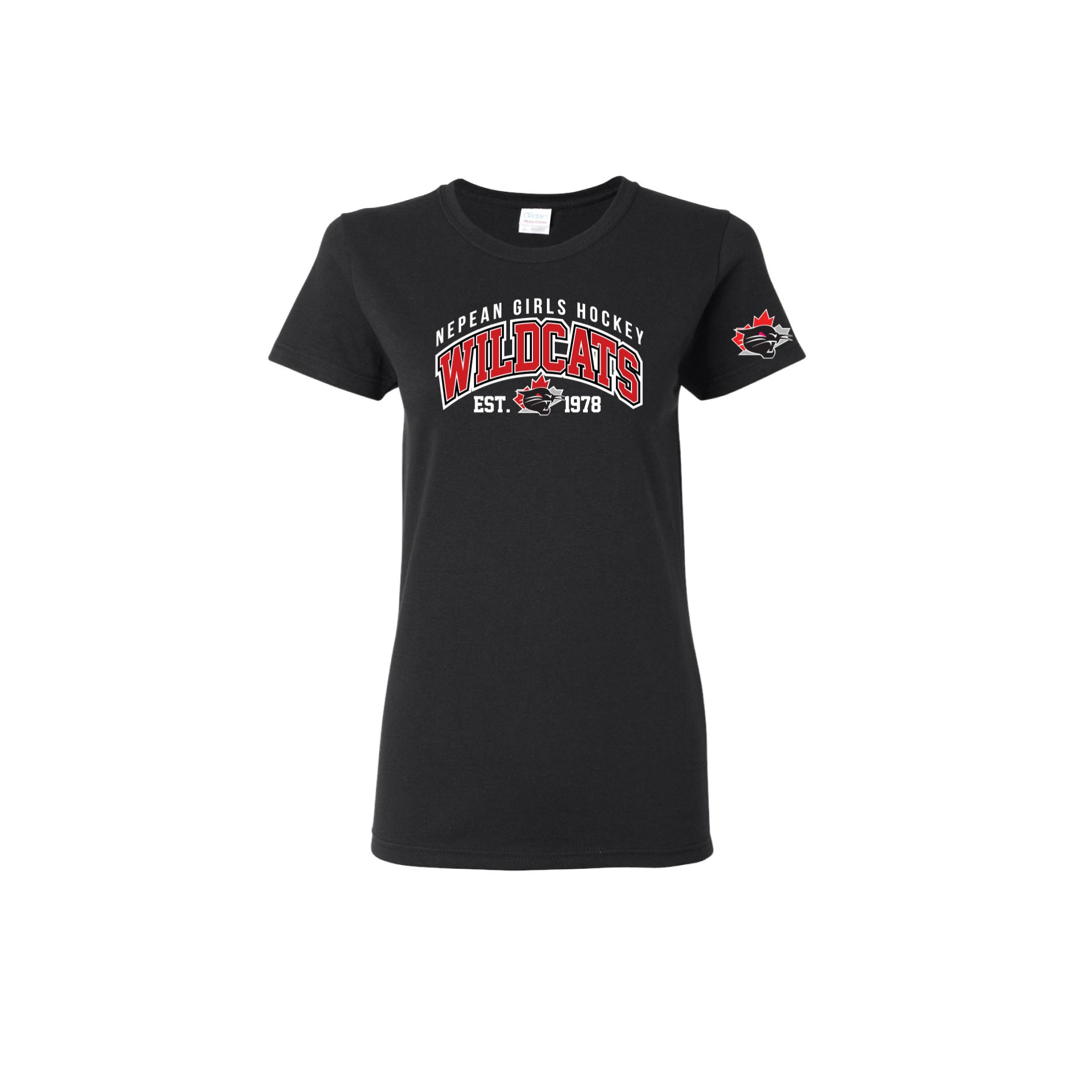 NEPEAN WILDCATS - Short Sleeve Cotton Tee (Locker Room)