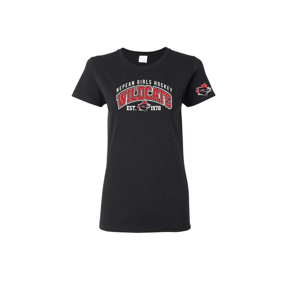 NEPEAN WILDCATS - Short Sleeve Cotton Tee (Locker Room)