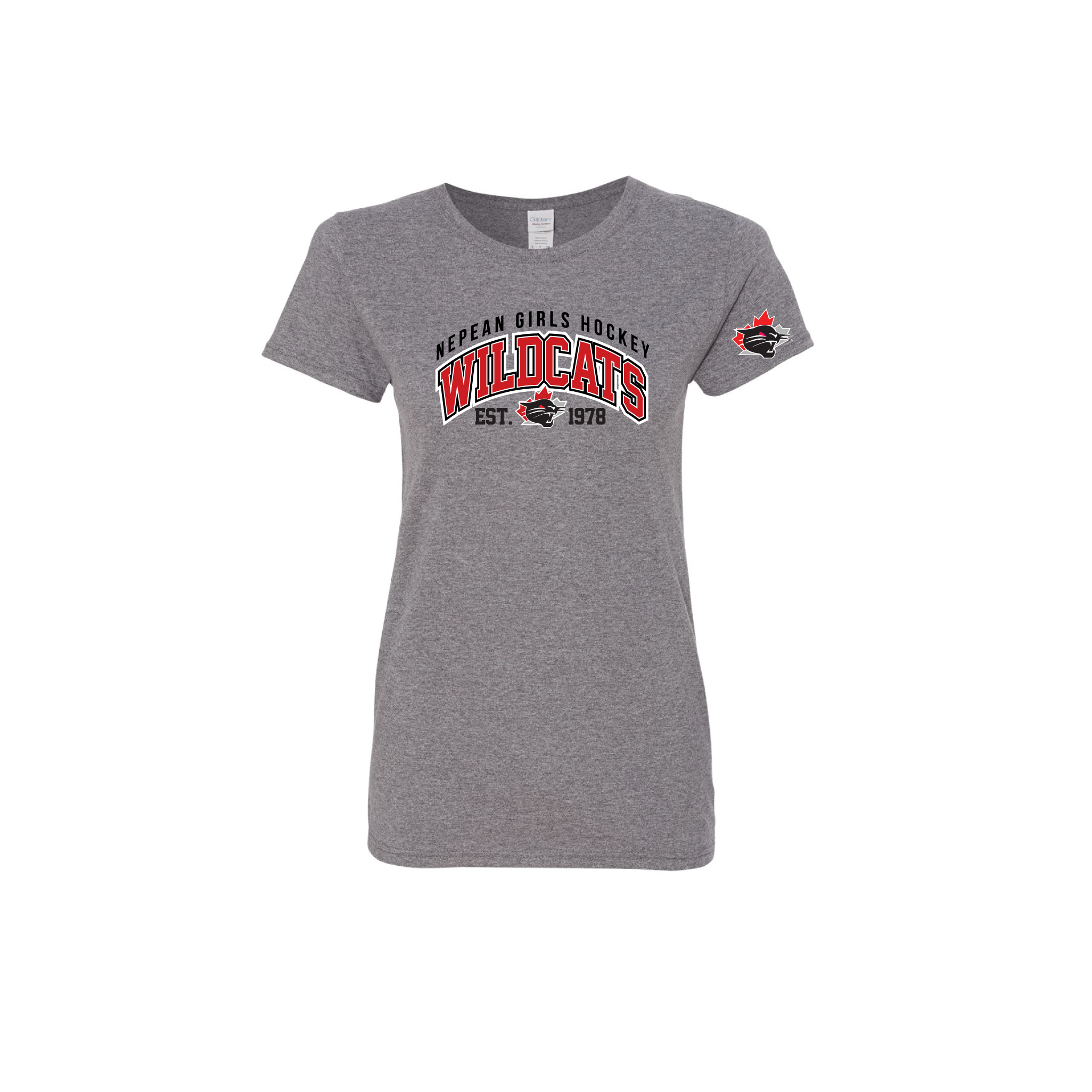 NEPEAN WILDCATS - Short Sleeve Cotton Tee (Locker Room)