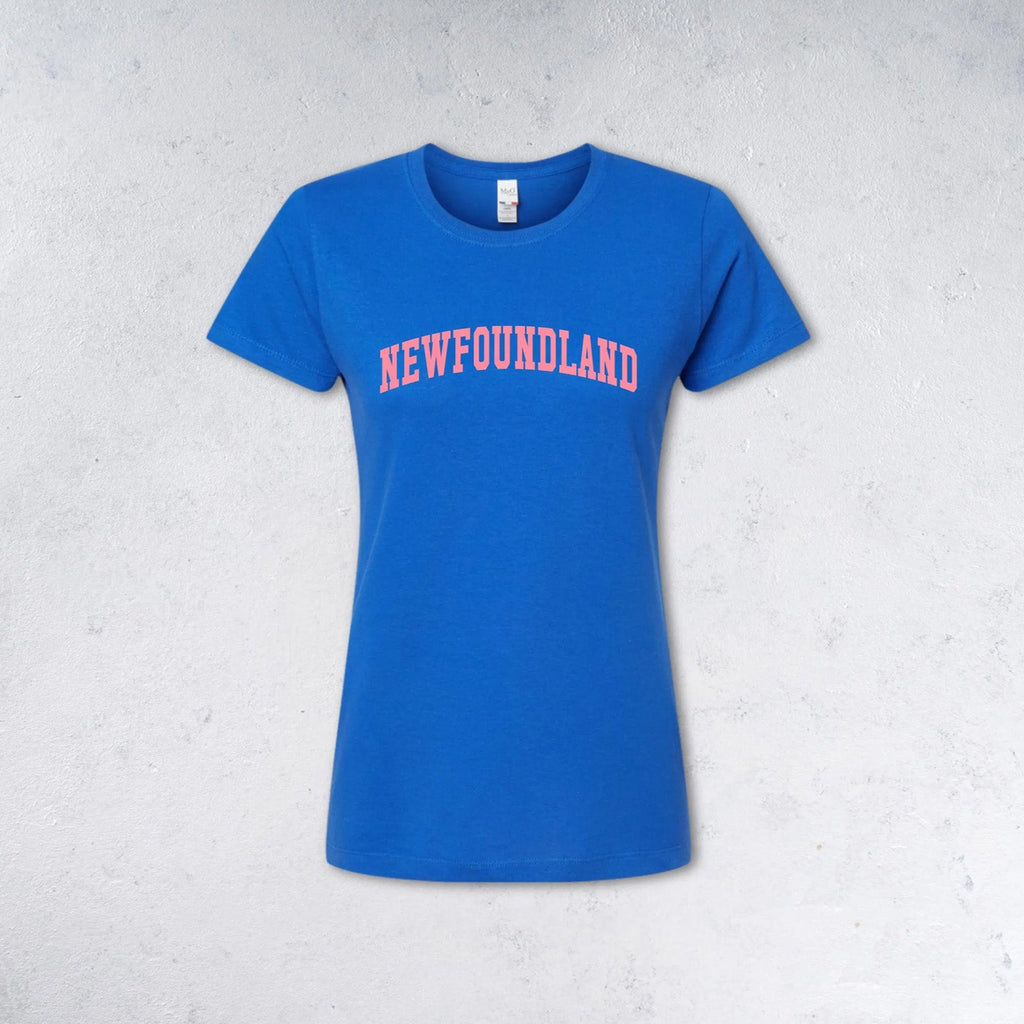 NEWFOUNDLAND - T-shirt (Women's & Men's) - blue
