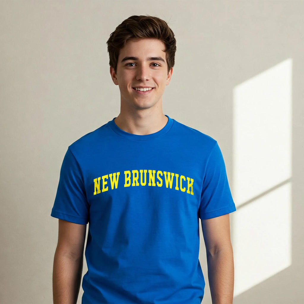 NEW BRUNSWICK - T-shirt (Women's & Men's) - blue