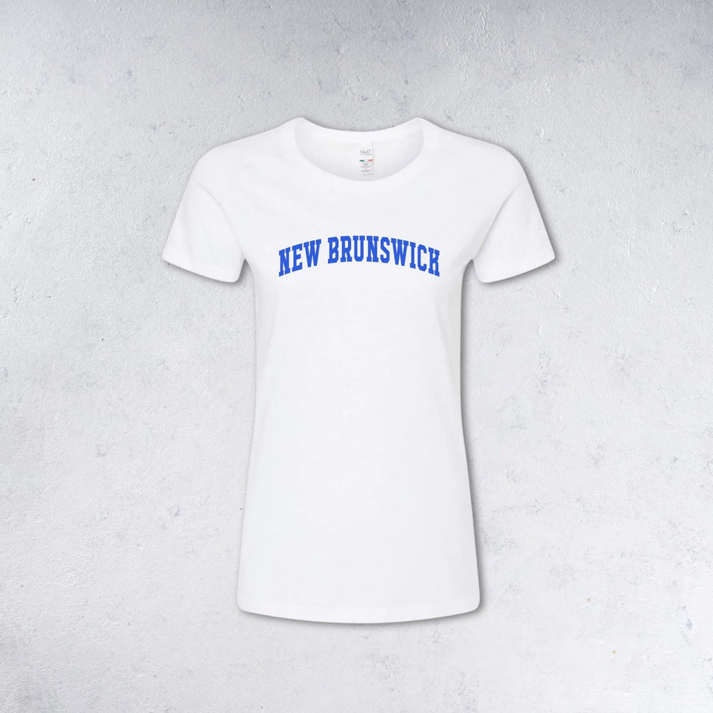 NEW BRUNSWICK - T-shirt (Women's & Men's) white