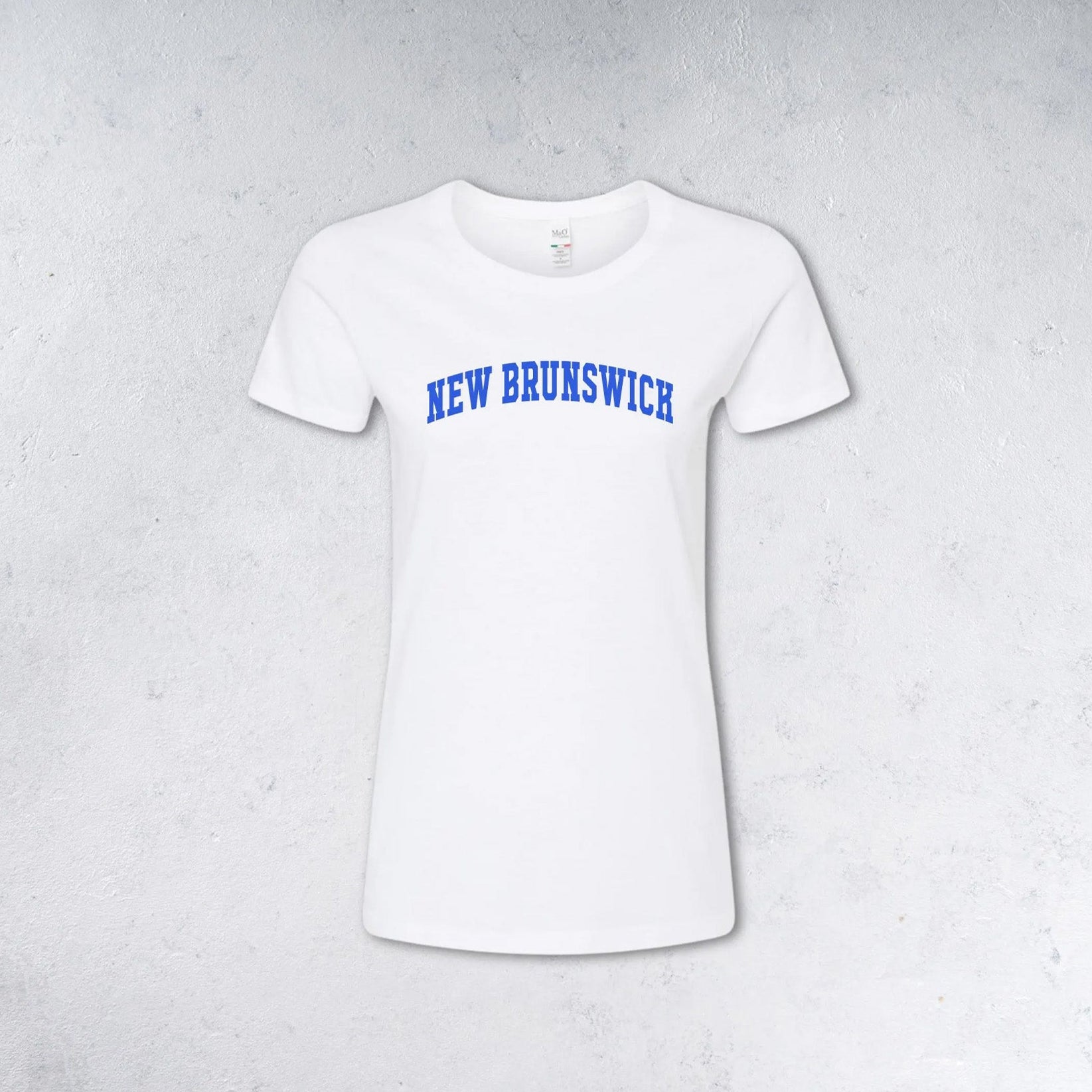 NEW BRUNSWICK - T-shirt (Women's & Men's) white