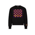 OSBA - Cotton-Face Fleece Ladies’ Crewneck (Hearts)