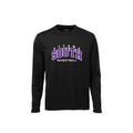 Black long-sleeve shirt with 'Ottawa South Basketball' text on a white background