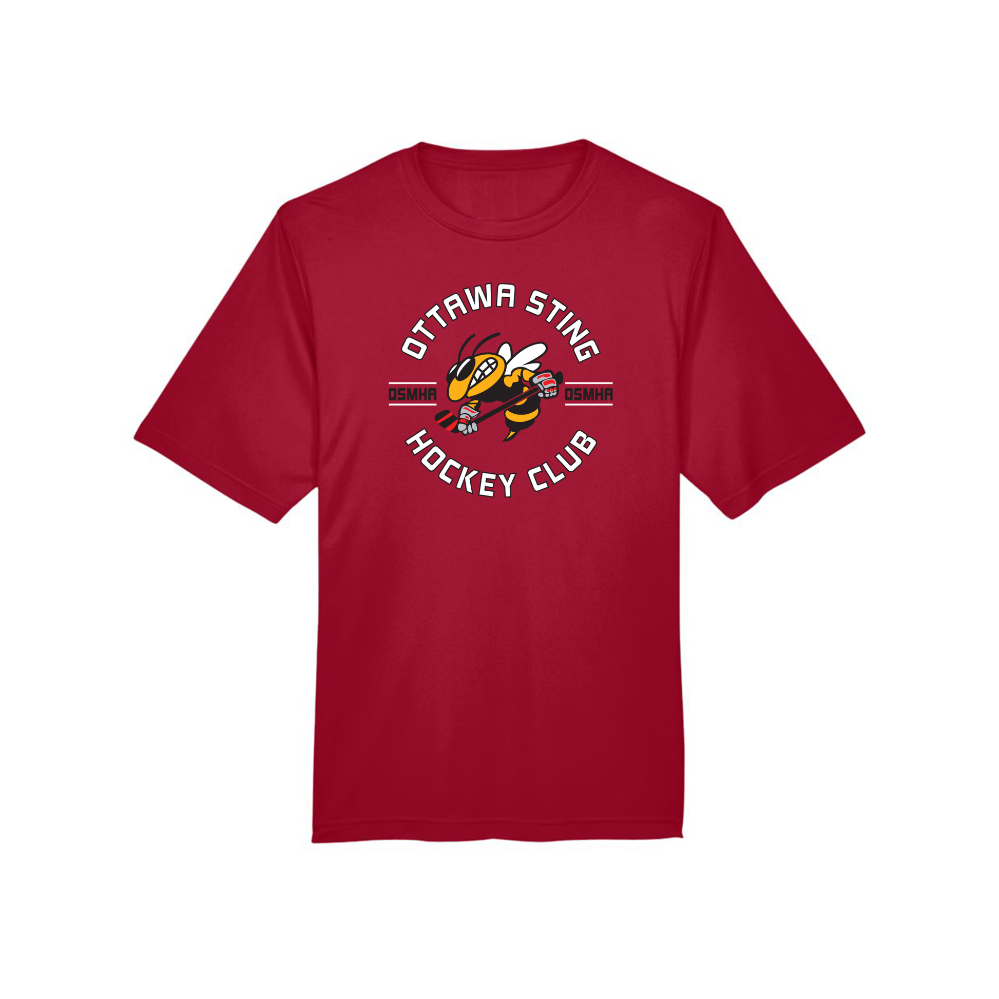 OTTAWA STING - Centre Ice Performance T-shirt (Short Sleeve) - red