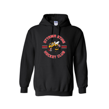 Load image into Gallery viewer, OTTAWA STING - Centre Ice Cotton Hoodie with Pocket - black
