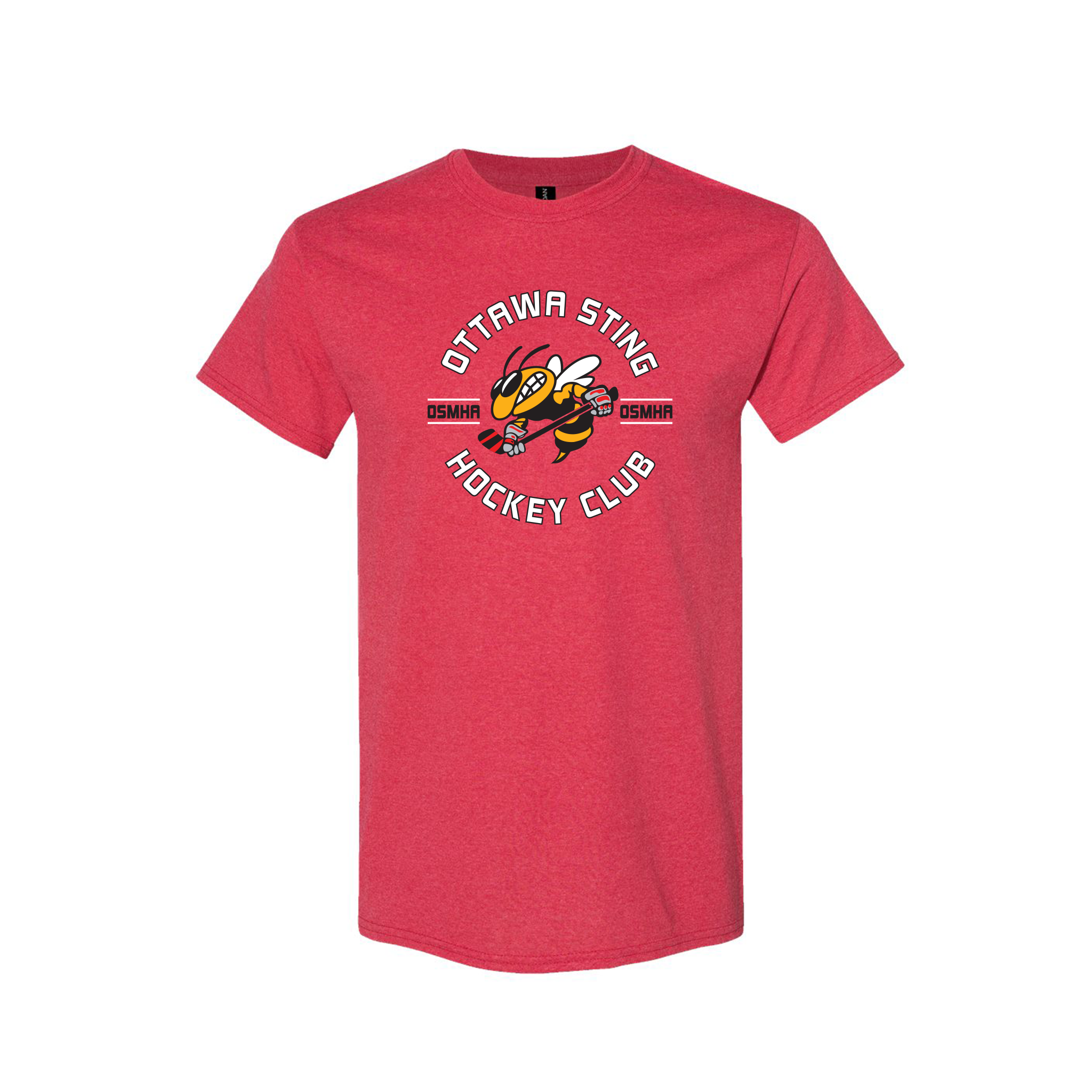 OTTAWA STING - Centre Ice Cotton T-shirt heather red
