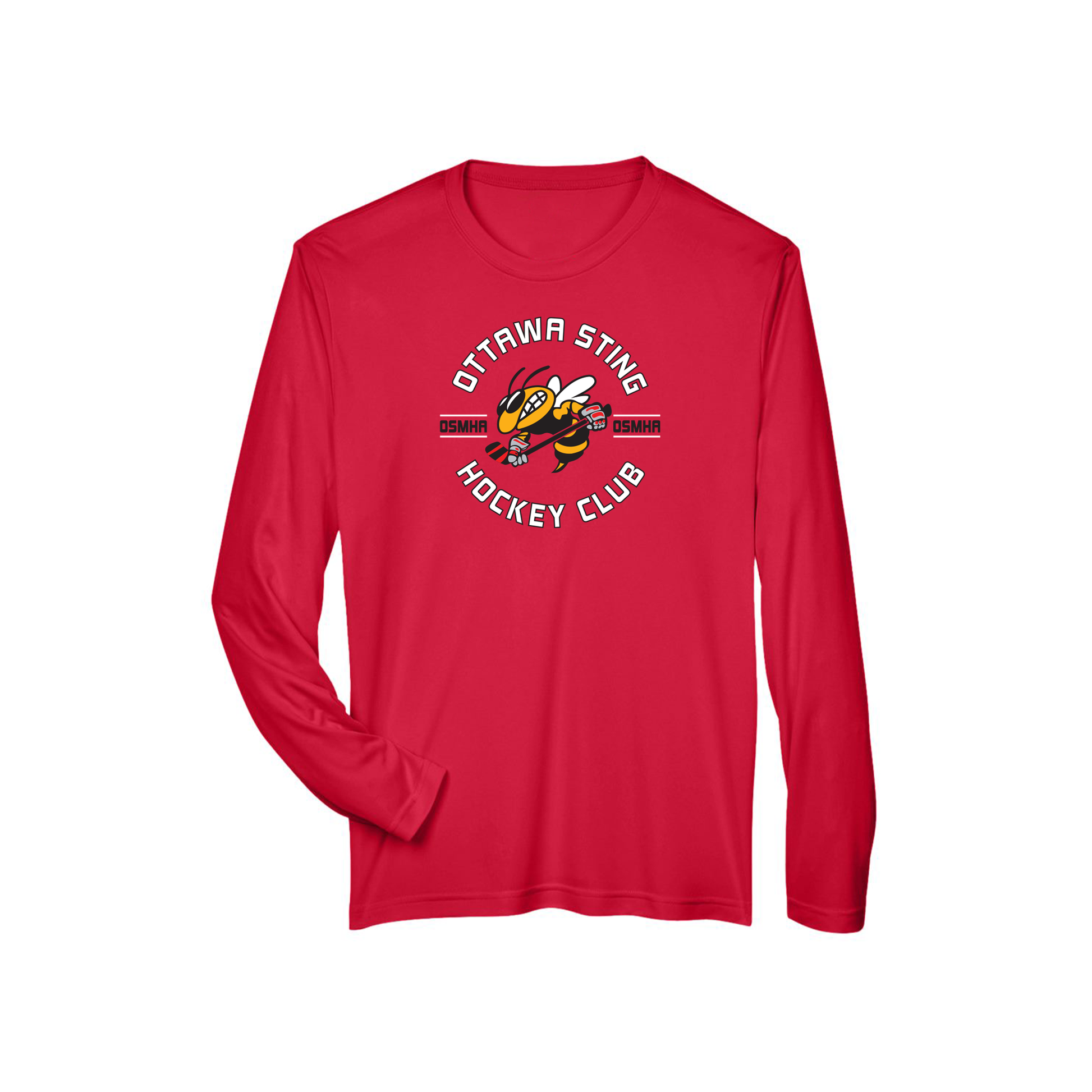 OTTAWA STING - Centre Ice Performance T-shirt (Long Sleeve) - red