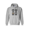 OTTAWA STING - Eat, Sleep, Hockey, Repeat Icon Hooded Sweatshirts - grey