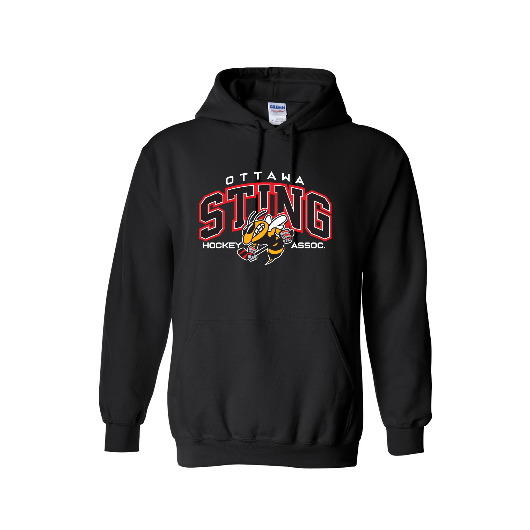 OTTAWA STING - Locker Room Cotton Hoodie with Pocket