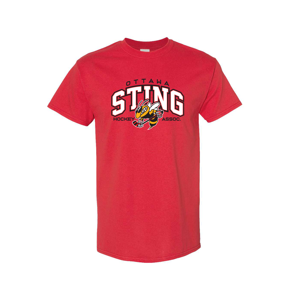 OTTAWA STING - Locker Room Cotton T-shirt - red