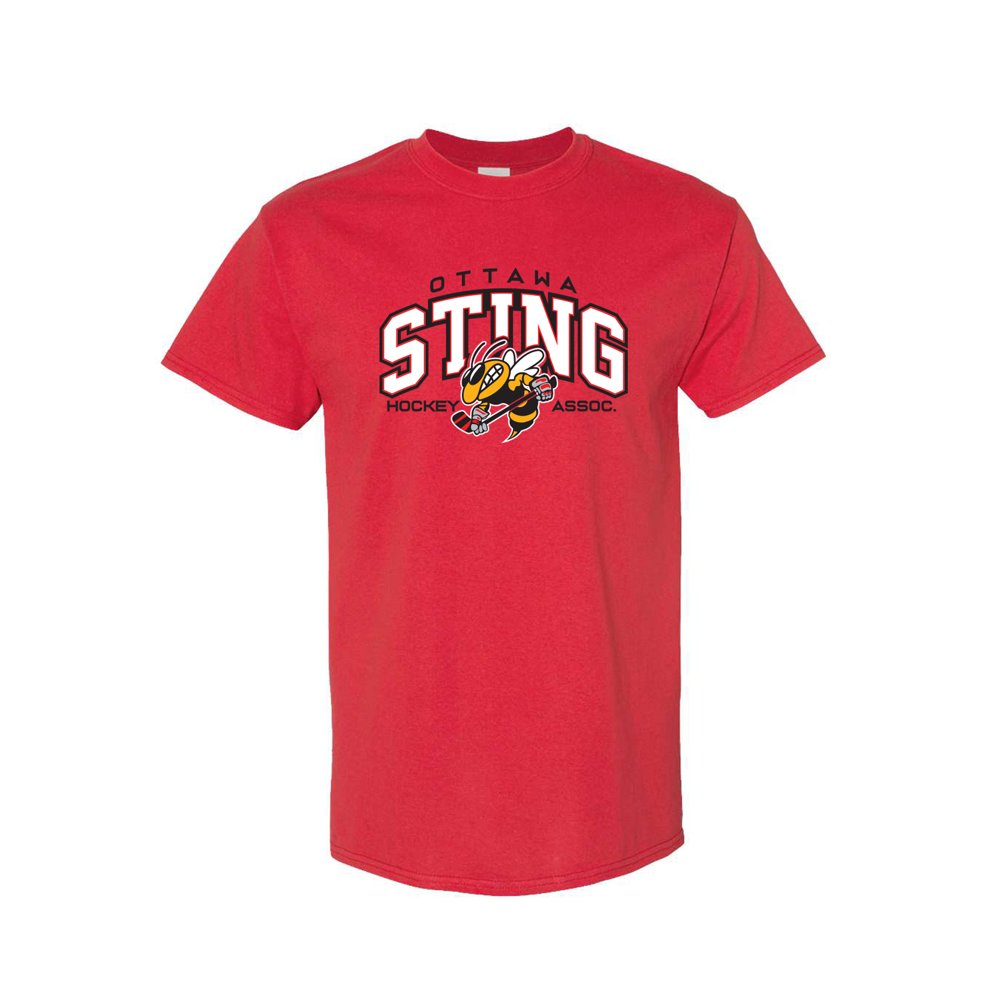 OTTAWA STING - Locker Room Cotton T-shirt - red
