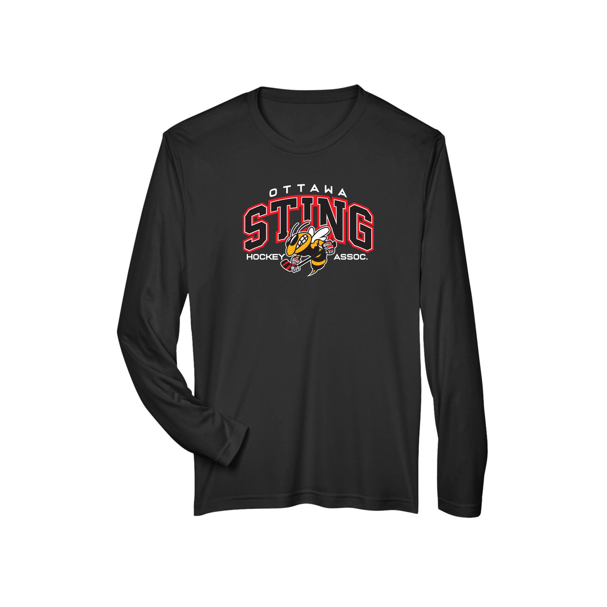 OTTAWA STING - Locker Room Performance T-shirt (Long Sleeve) - black