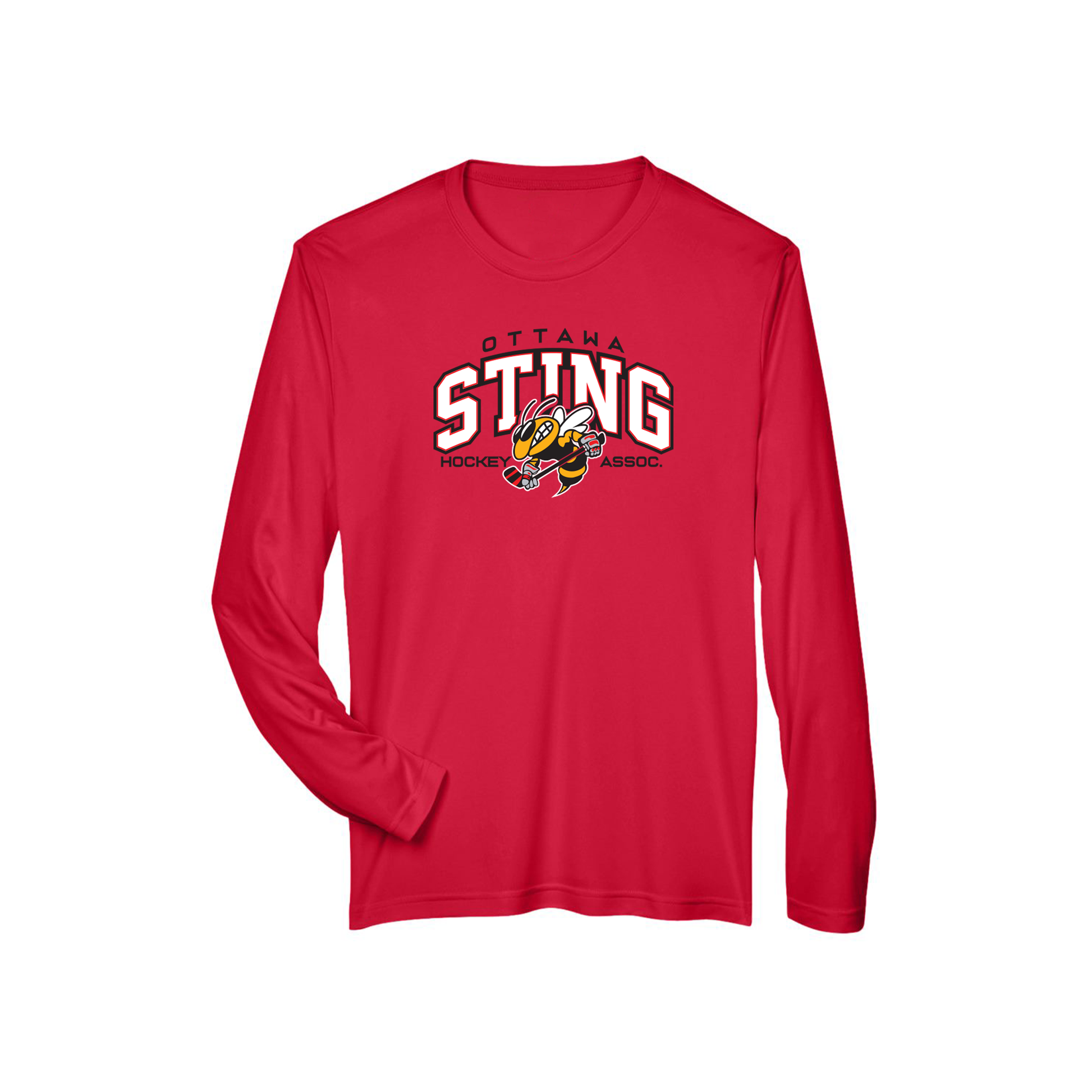 OTTAWA STING - Locker Room Performance T-shirt (Long Sleeve) - red
