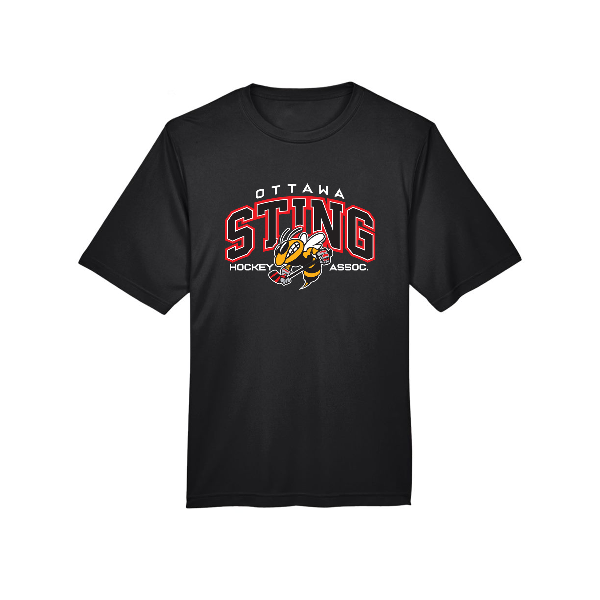 OTTAWA STING - Locker Room Performance T-shirt (Short Sleeve) - black
