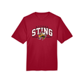 OTTAWA STING - Locker Room Performance T-shirt (Short Sleeve) - red