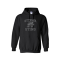 OTTAWA STING - Vintage Cotton Hoodie with Pocket