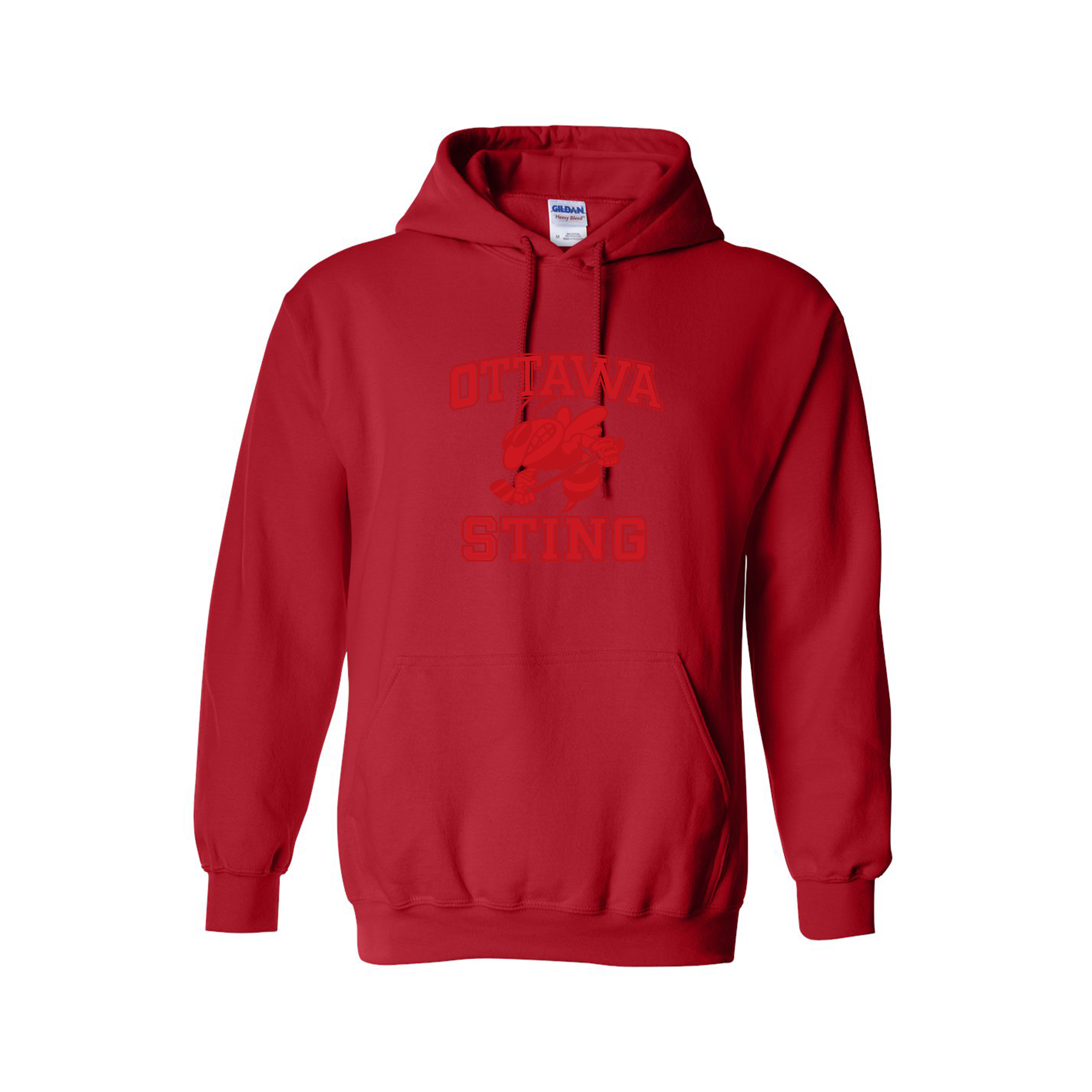 OTTAWA STING - Vintage Cotton Hoodie with Pocket
