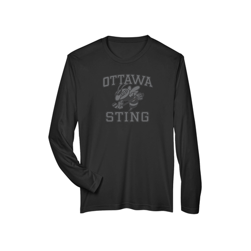 OTTAWA STING - Vintage Performance T-shirt (Long Sleeve) - black
