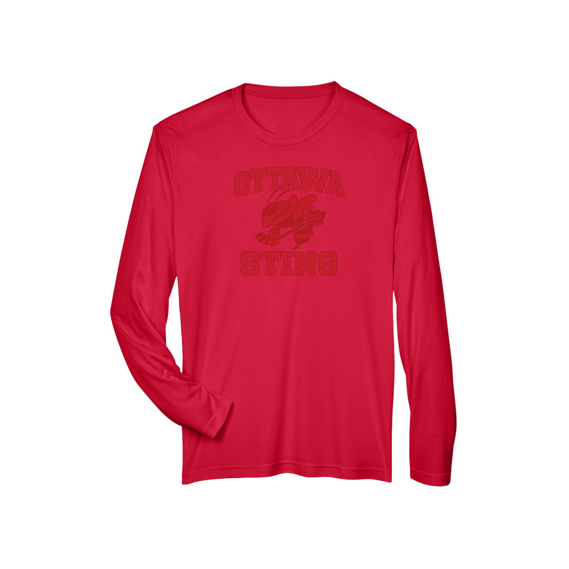 OTTAWA STING - Vintage Performance T-shirt (Long Sleeve) - red