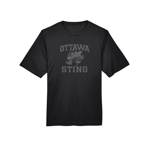 OTTAWA STING - Vintage Performance T-shirt (Short Sleeve) - black