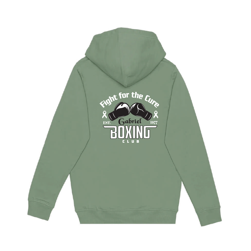 Official Fight for the Cure x Gabriel Pizza Charity Hoodie - Moss